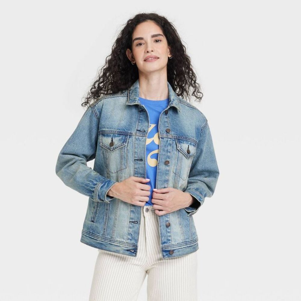 Women's Jean Jacket - Universal Thread Medium Wash XS